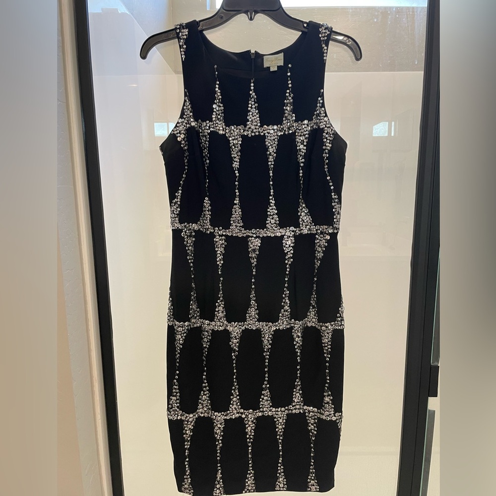 TRACY REESE beaded mini dress